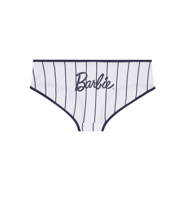 Braguita culotte de rayas pinkplastiz blanco.