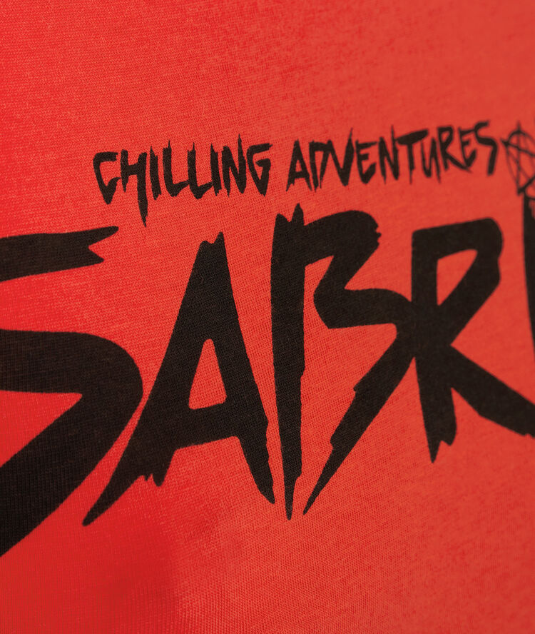 Camiseta de manga corta sabriniz rouge.