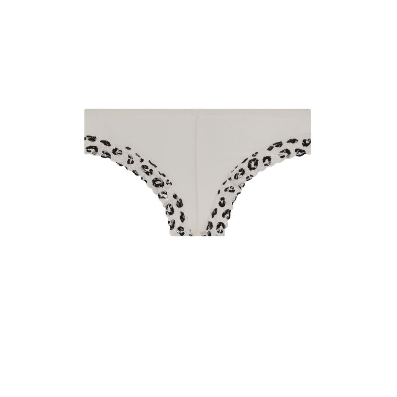Culotte de encaje con estampado wilderiz Culotte de encaje con estampado wilderiz;