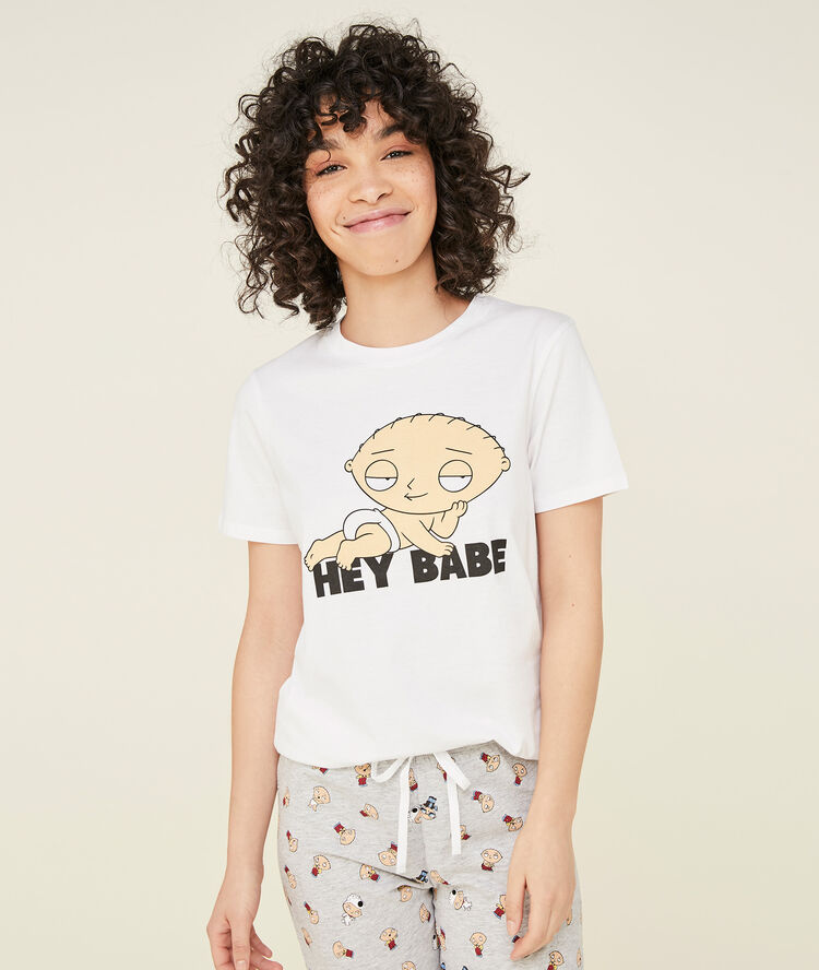 Camiseta blanca sexbambiz white.