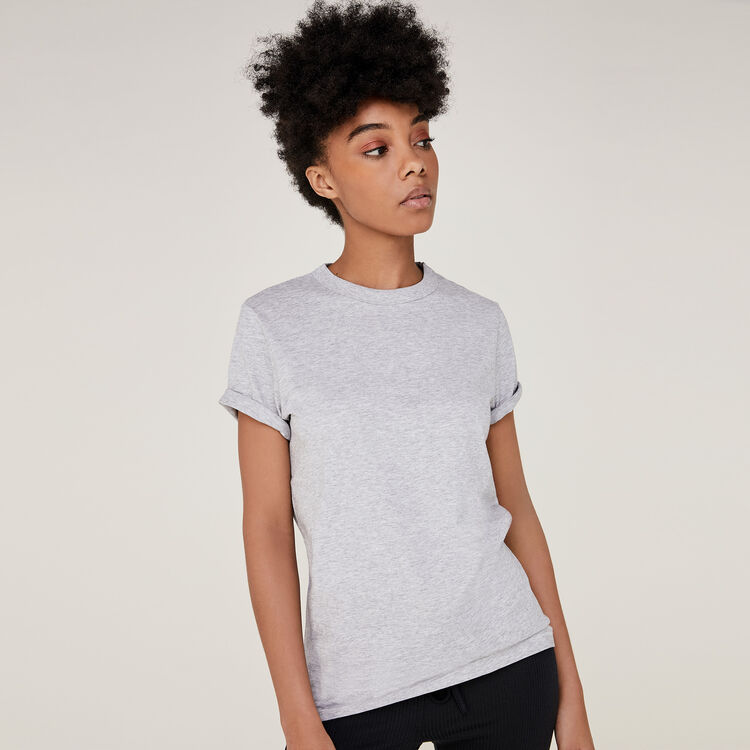 Camiseta gris bavardiz Camiseta gris bavardiz;