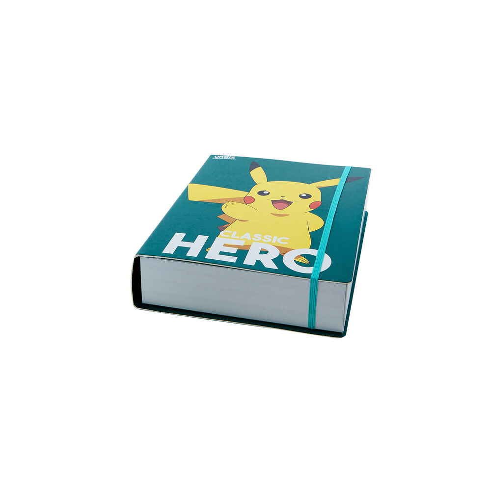Juego de pijama camiseta larga y braguita culotte pikachu - blanco blanco.