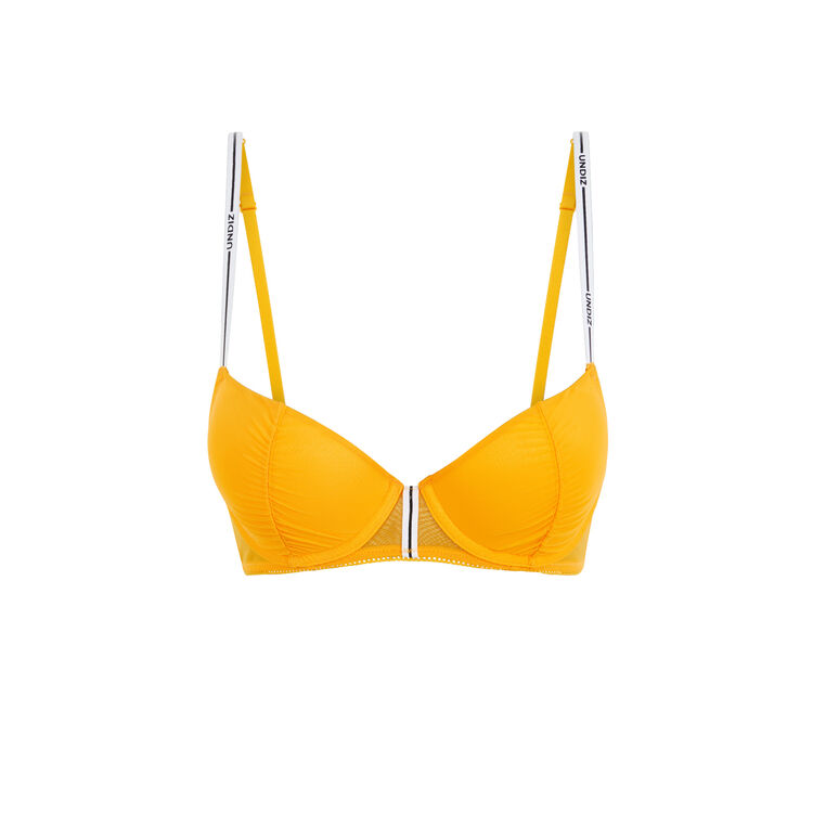 Sujetador push-up de tul liso truegirliz Sujetador push-up de tul liso truegirliz;