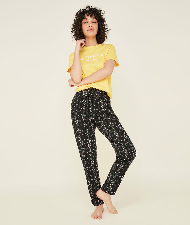 Camiseta amarilla joliefloriz yellow.