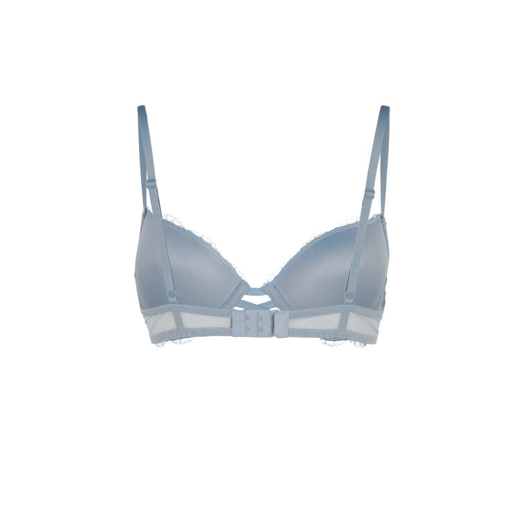Sujetador push-up azul gris everydayiz azul.