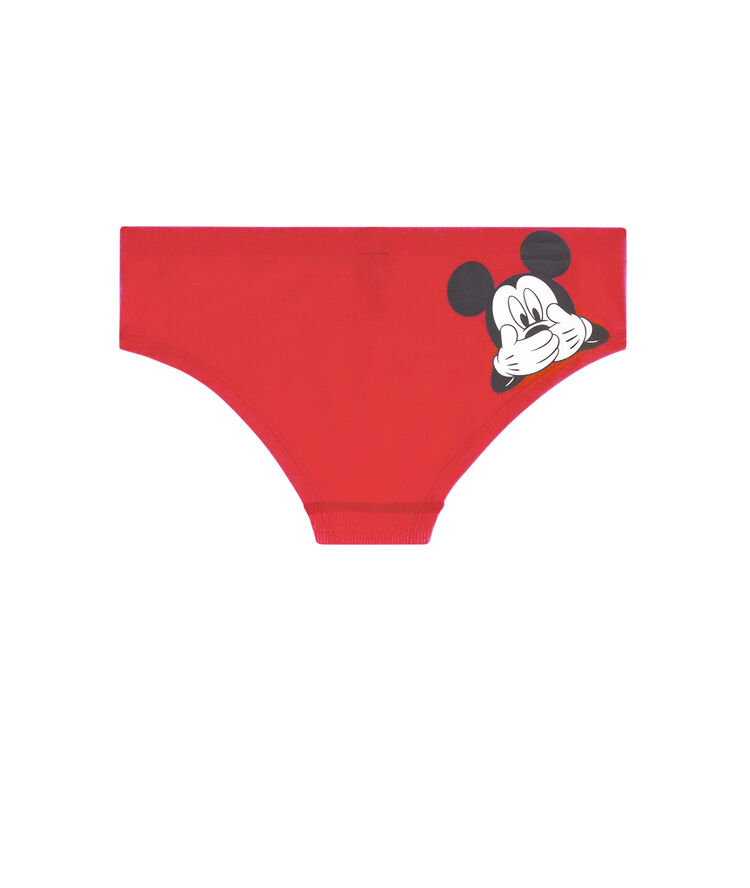 Culotte con estampado mickey doublemickiz rojo.