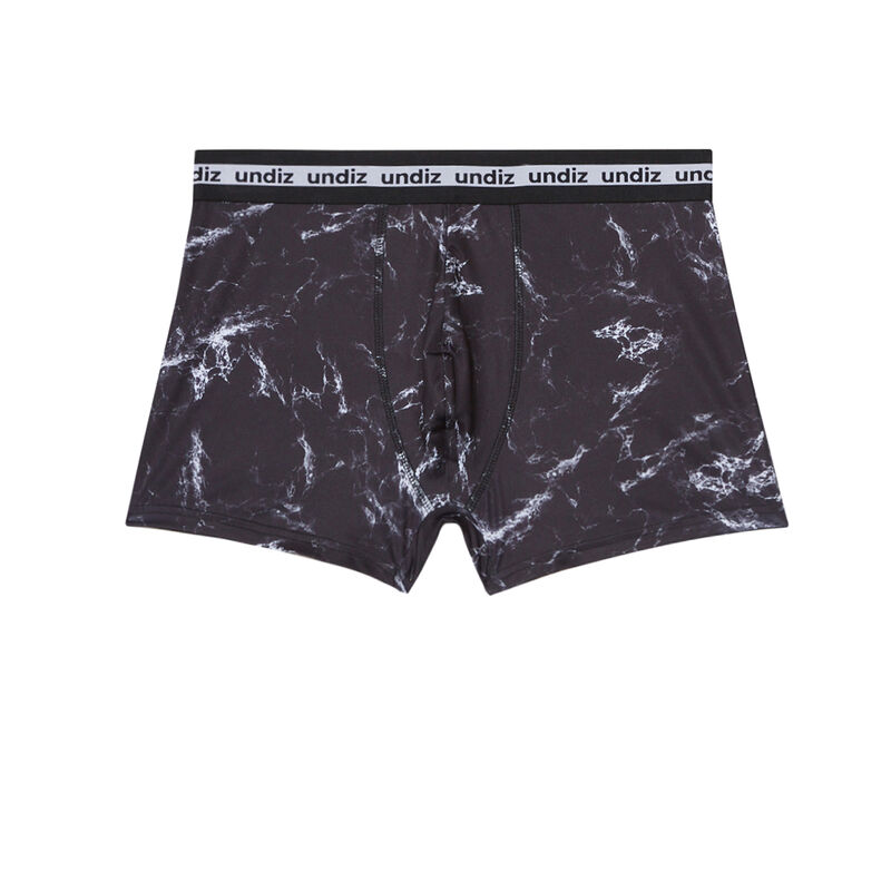 bóxer con estampado efecto mármol - negro bóxer con estampado efecto mármol - negro;