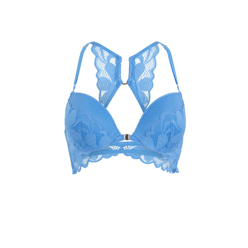 Sujetador push-up de encaje - azul cielo Sujetador push-up de encaje - azul cielo ;