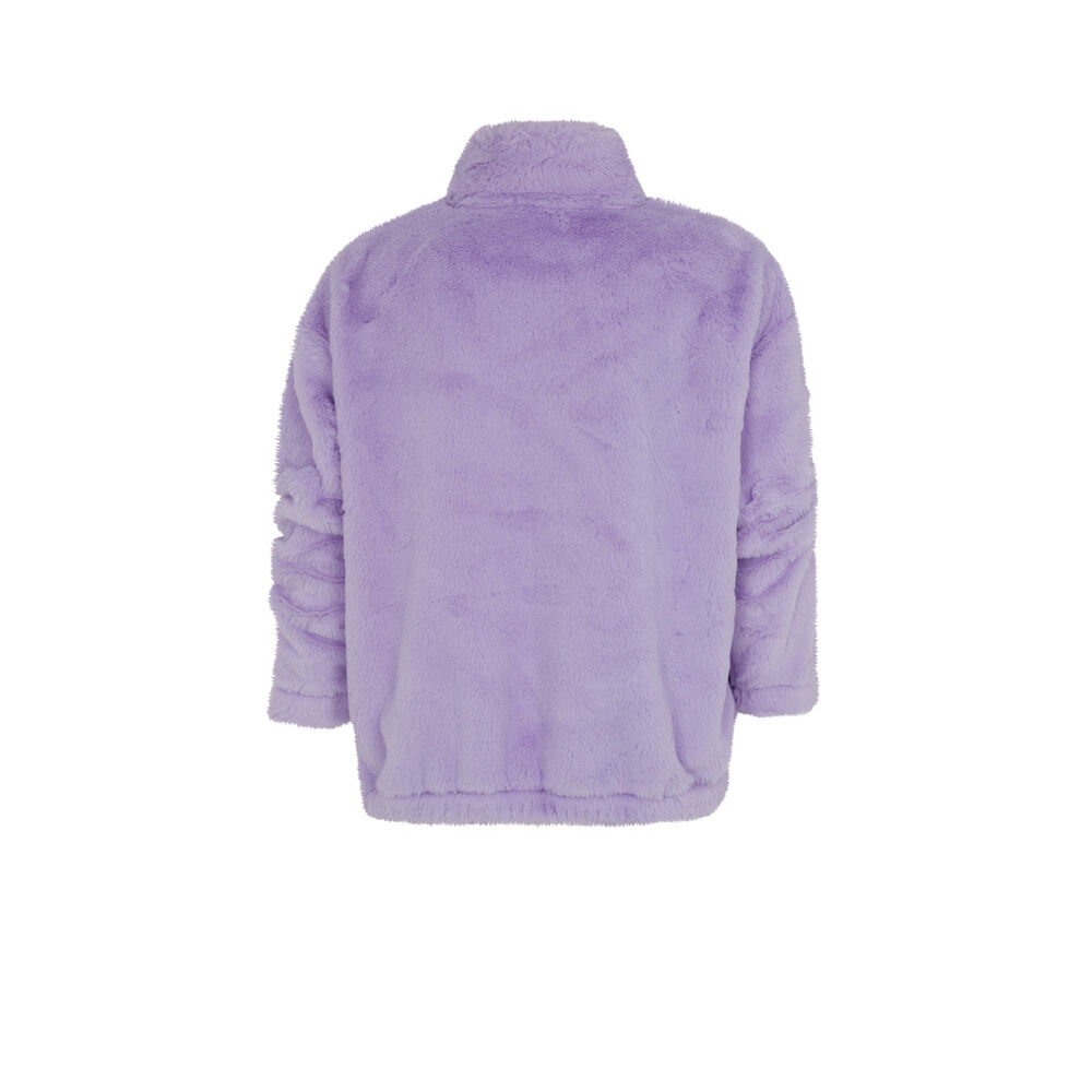 Sudadera de polar - morada morado.