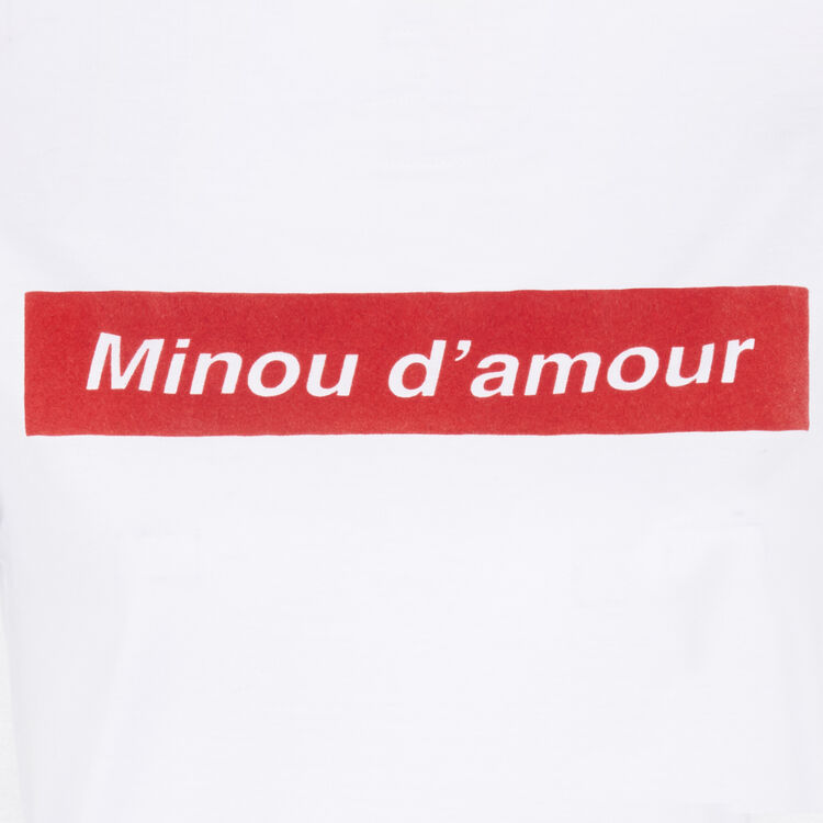 Camiseta blanco minousiz Camiseta blanco minousiz;