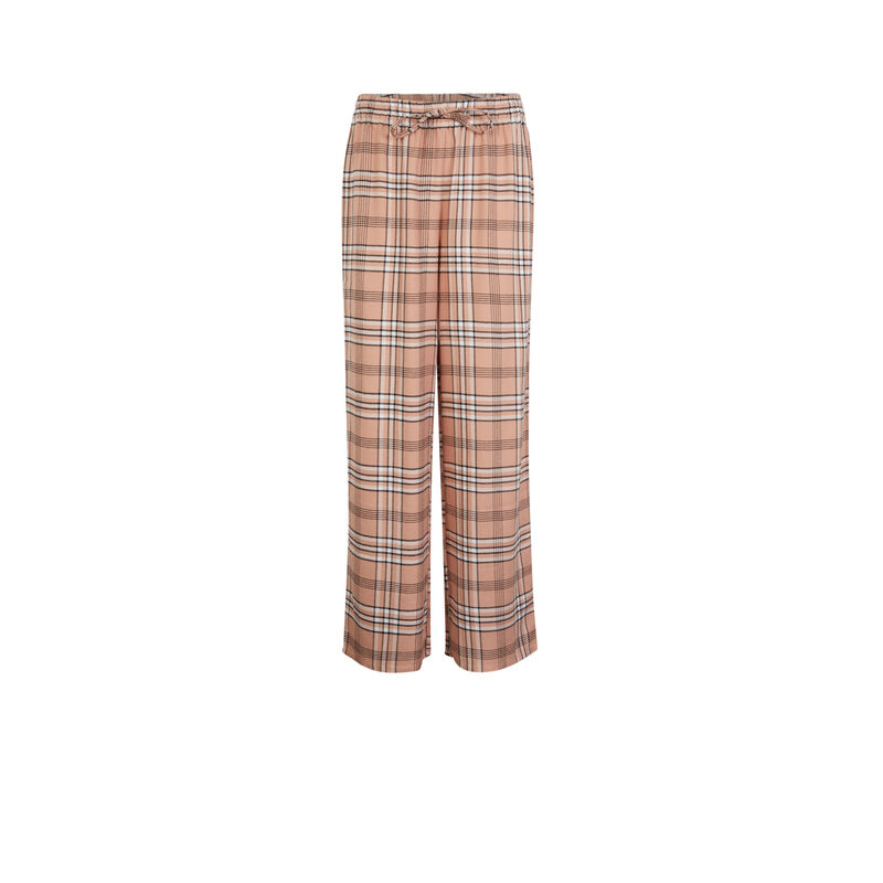 Pantalón a cuadros - rosa Pantalón a cuadros - rosa;