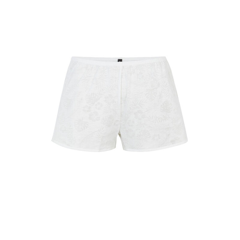 Short blanco tropaliz Short blanco tropaliz;