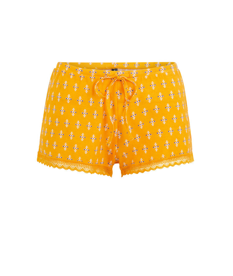 Shorts azafrán vitageoiz naranja.