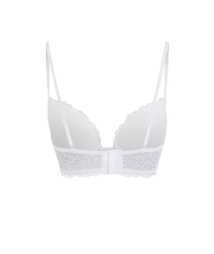 Sujetador push-up blanco sayiz blanco.