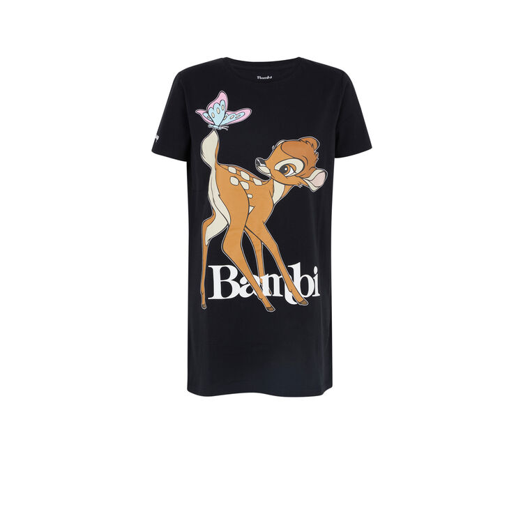 Túnica de manga corta con estampado de Bambi Bibichiz Túnica de manga corta con estampado de Bambi Bibichiz;