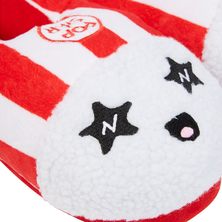 Chaussons rouge popcorniz Chaussons rouge popcorniz;