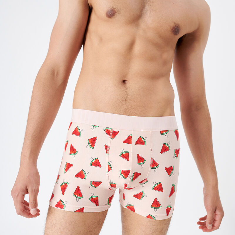 bóxer con estampado de sandías - rosa bóxer con estampado de sandías - rosa ;