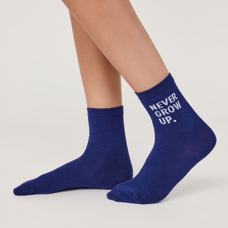 Calcetines azules nevergrowiz Calcetines azules nevergrowiz;