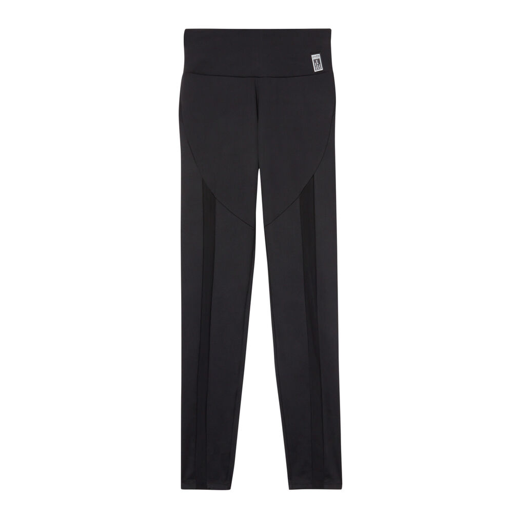 Leggings efecto satinado de malla - negro negro.