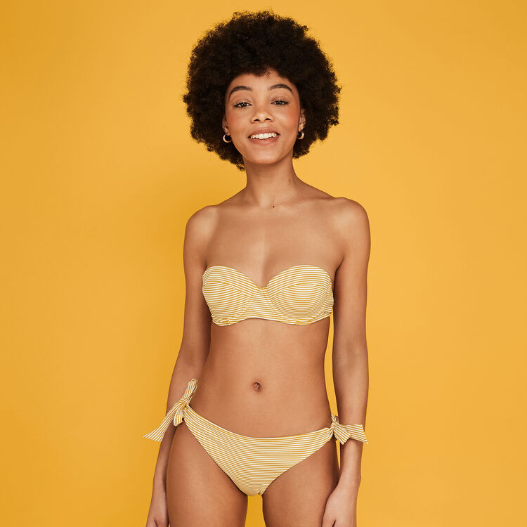 Braguita de bikini amarilla Islarayiz Braguita de bikini amarilla Islarayiz;