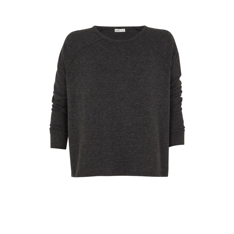 Top à manches longues carryiz anthracite.