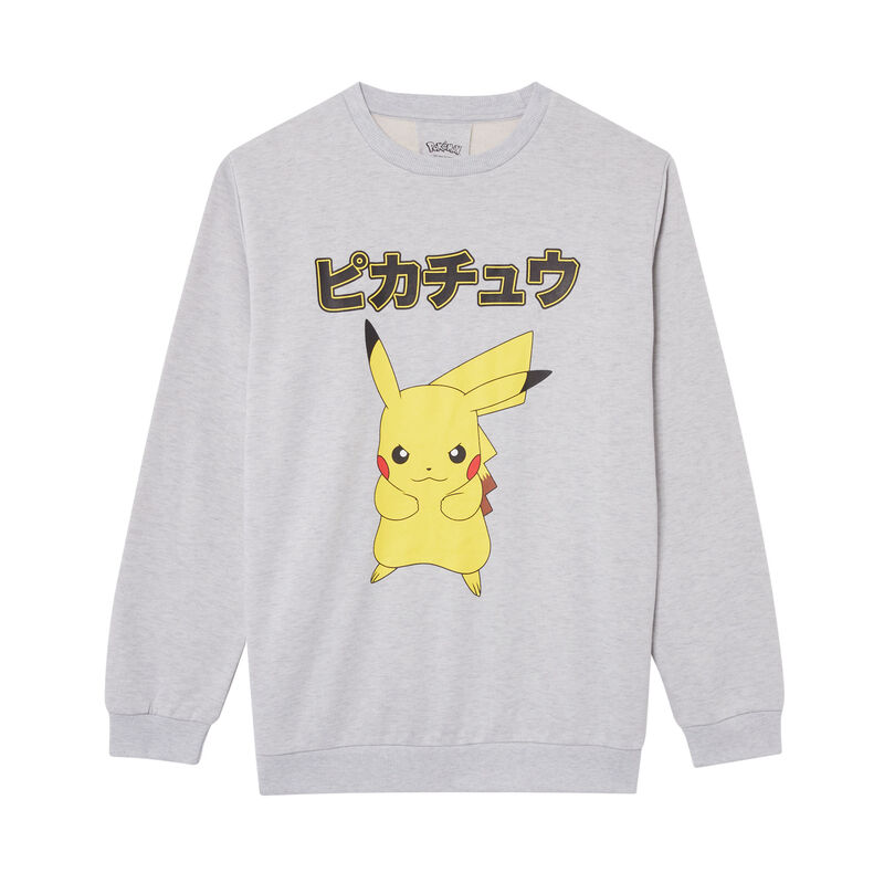 sudadera Pikachu - gris sudadera Pikachu - gris;
