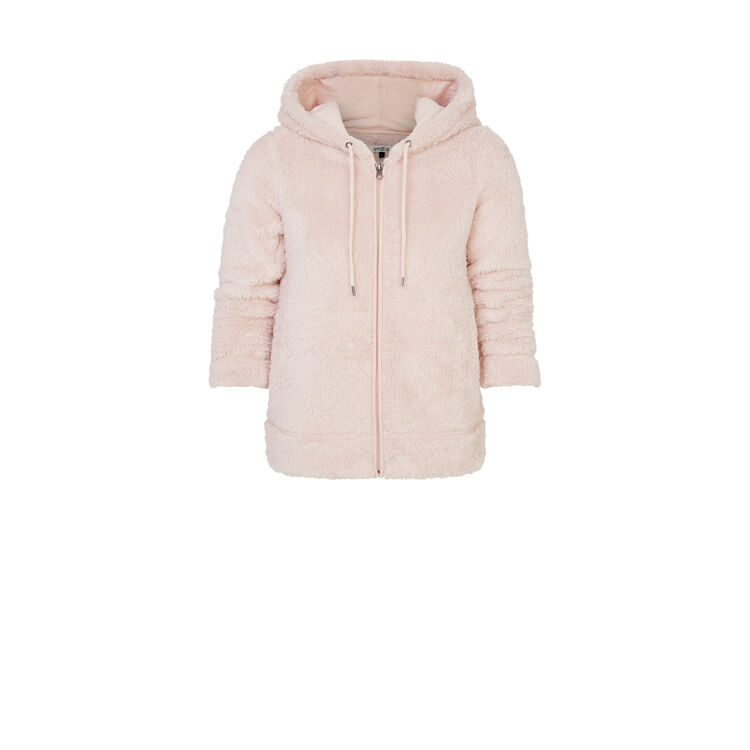 Chaqueta rosa polairiz Chaqueta rosa polairiz;