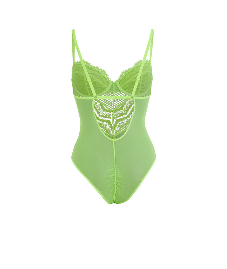 Body amarillo fluorescente madonniz amarillo.