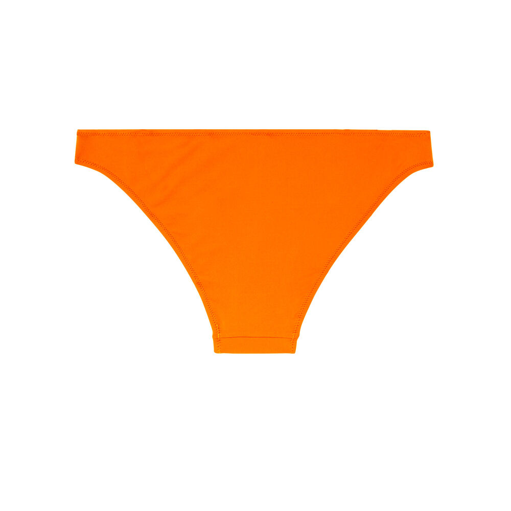 Parte de abajo de bikini braguita naranja orange.