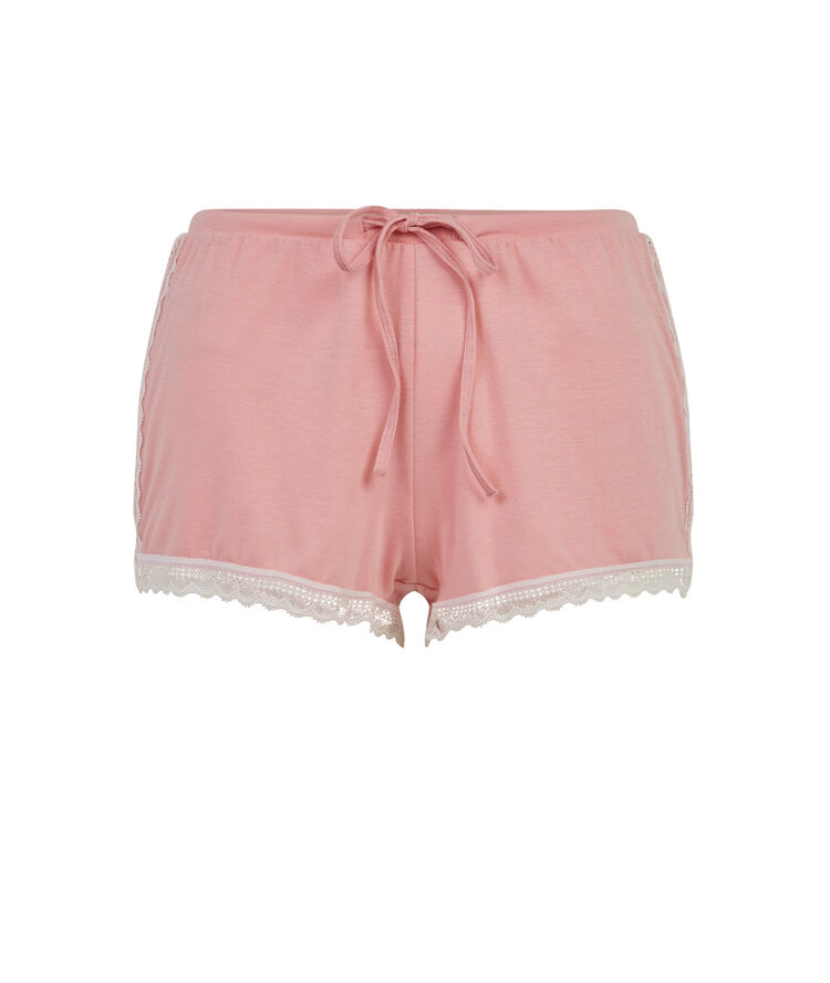 Shorts rosa pálido sidevitamiz rosa.