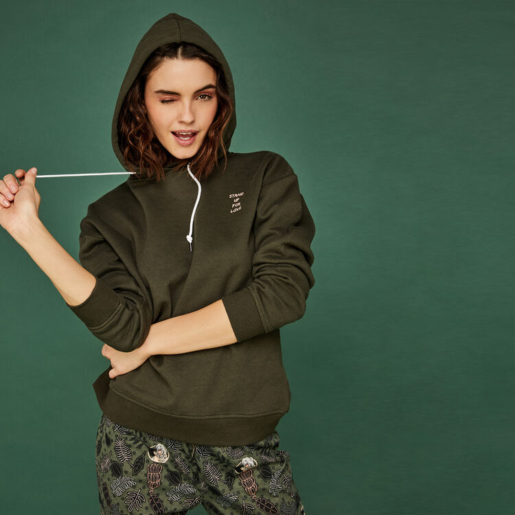 Sudadera verde baloosiz green.
