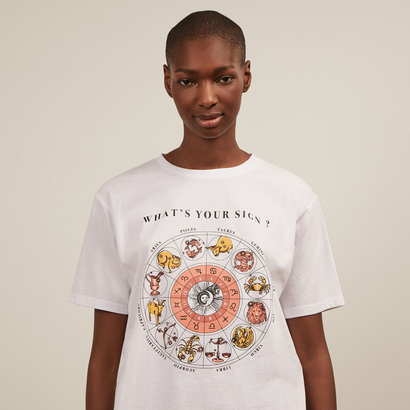 Top con estampado de astros - blanco Top con estampado de astros - blanco;