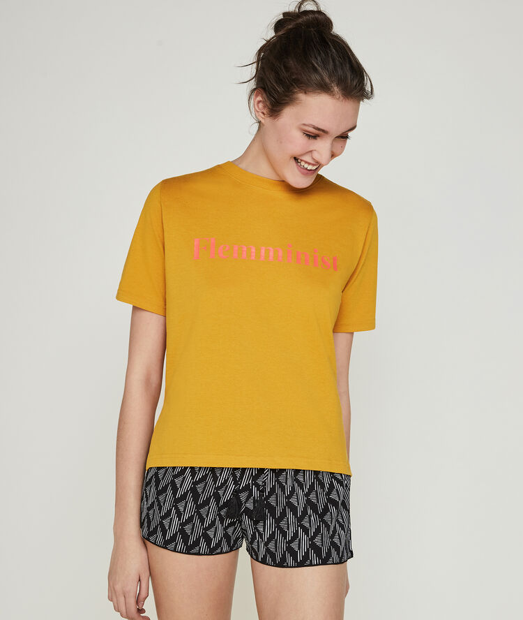 Top amarillo mostaza flemminiz yellow.