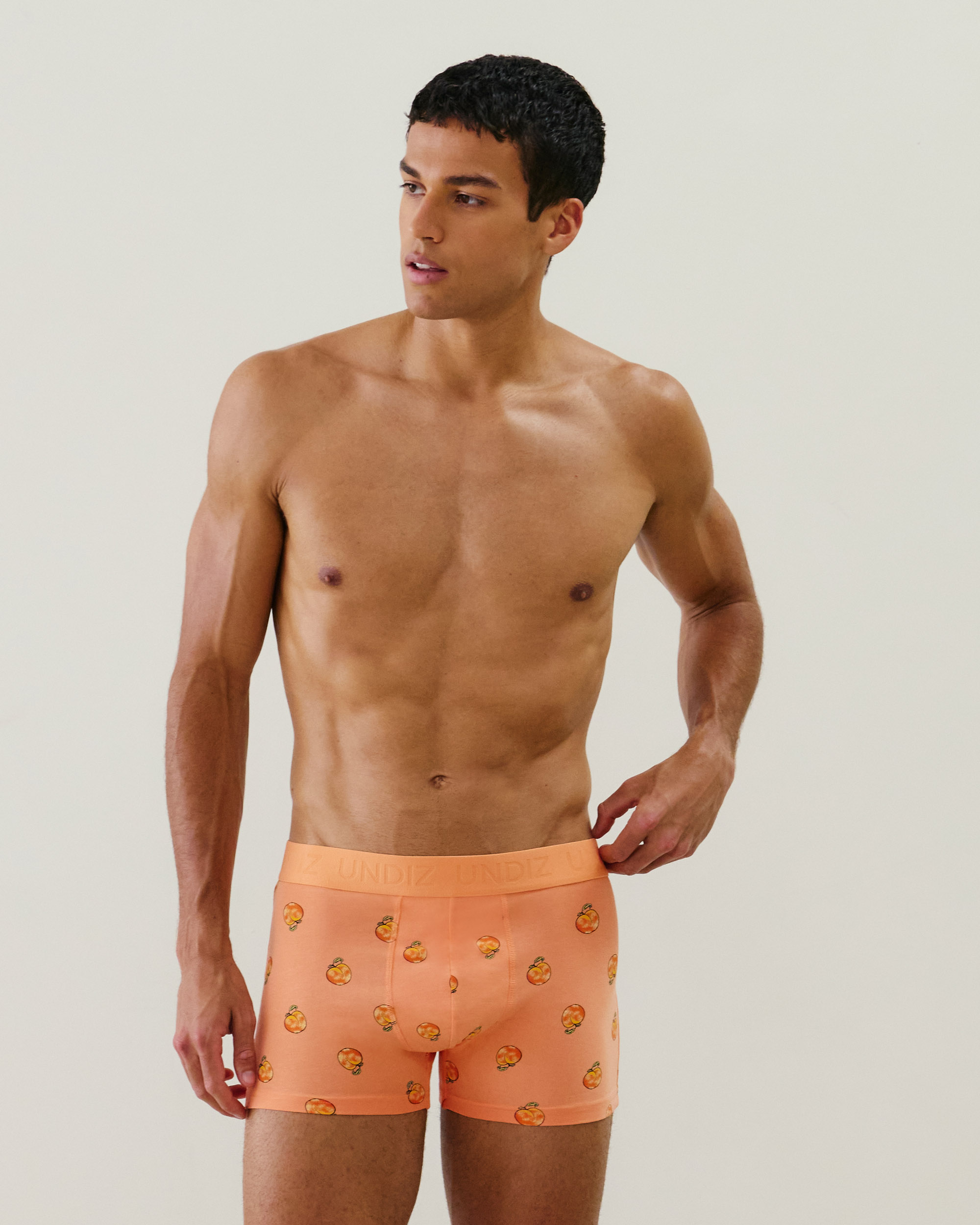 Undiz Boxer Hombre Encaje Bóxer De Algodón Con Estampado