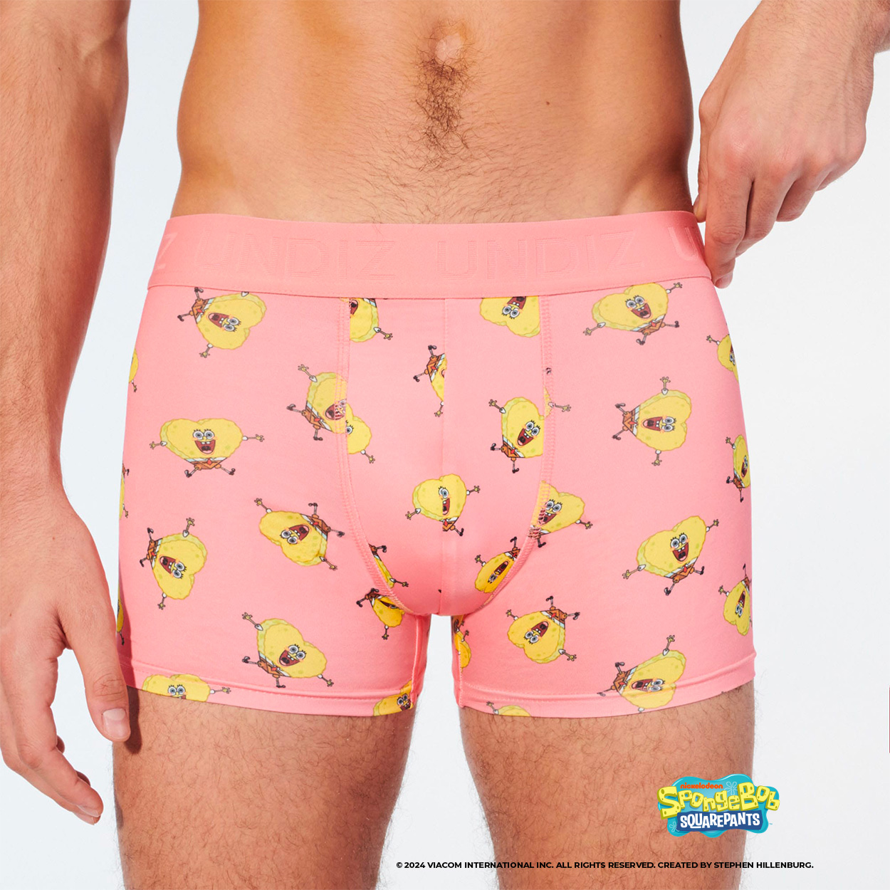 Bob Shop Bob Esponja Calzoncillos Ropa Intima Bob Esponja Rosa Pastell