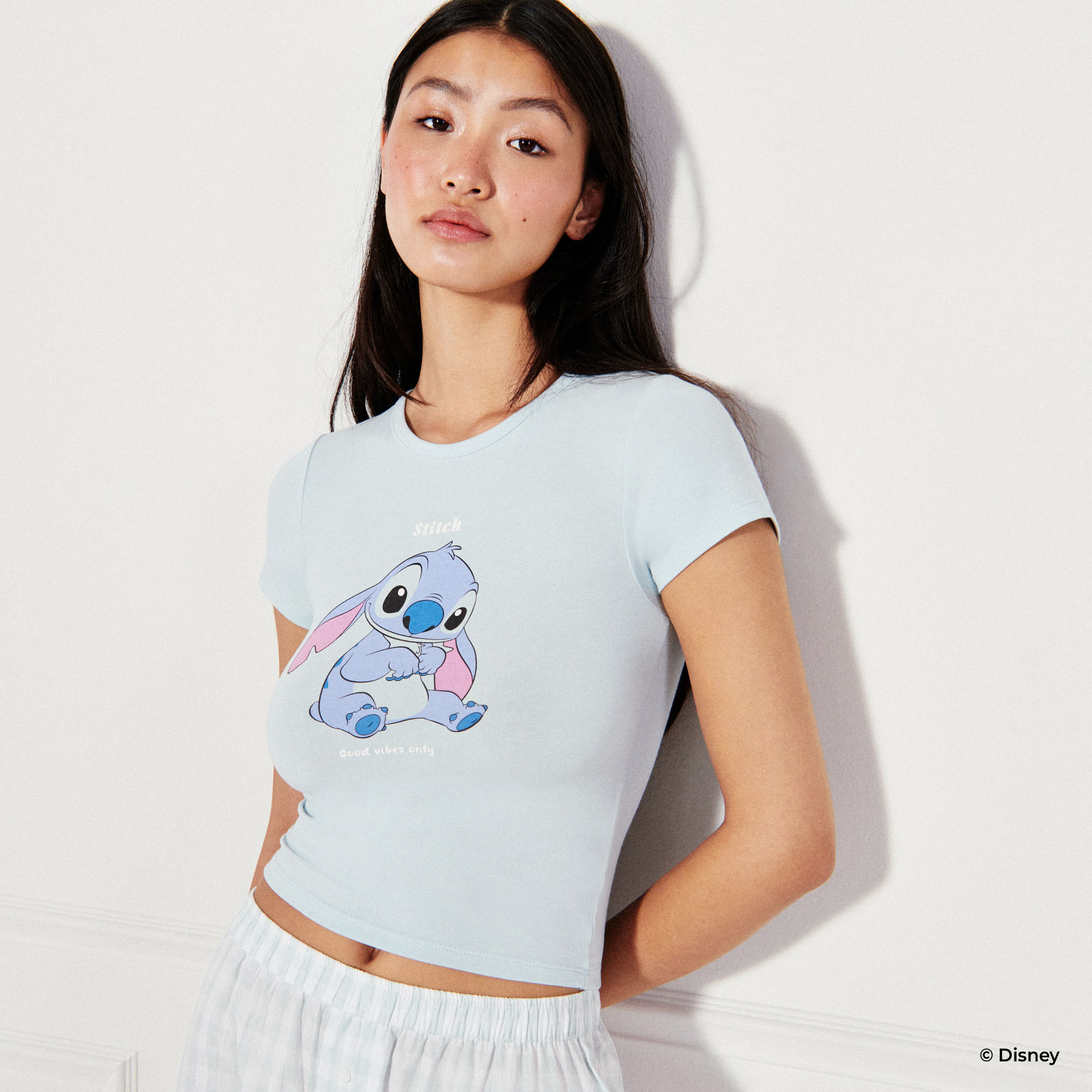 Top de punto de Stitch - azul - Undiz
